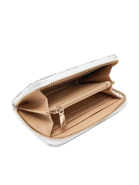 LAUREL Peony Mittelgro&szlig;e Geldb&ouml;rse mit umlaufendem Rei&szlig;verschluss wei&szlig;es Logo - Brieftaschen Damen