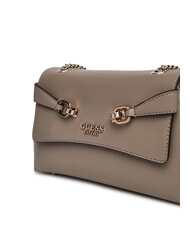 GUESS LORELEI  Umh&auml;ngetasche dunkles Taupe - Damentaschen - 4