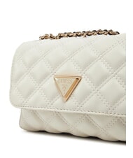GUESS GIULLY Mini-Stepptasche mit Klappe NICHT-GERADE WEISS - Damentaschen - 3