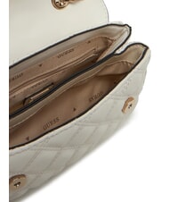 GUESS GIULLY Mini-Stepptasche mit Klappe NICHT-GERADE WEISS - Damentaschen - 4