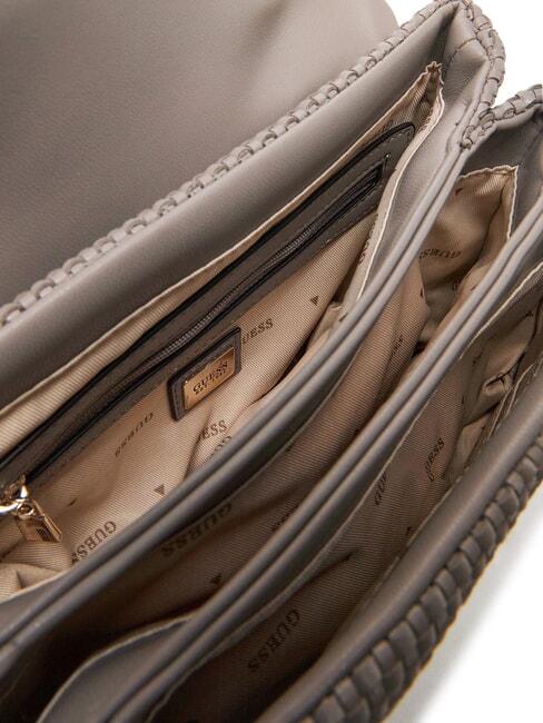 PHAEDRA Gewebte Umhängetasche dunkles Taupe - Damentaschen