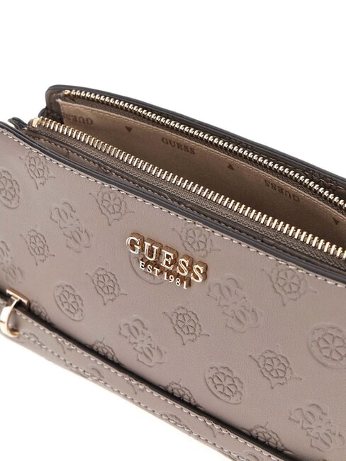 ZARELA  Umhängetasche Logo in dunklem Taupe - Damentaschen