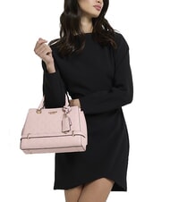 GUESS ZARELA  Handtasche, mit Schultergurt Pfingstrosen-Logo - Damentaschen - 4