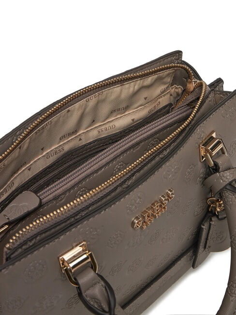 ZARELA  Handtasche, mit Schultergurt Logo in dunklem Taupe - Damentaschen