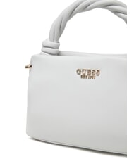 GUESS SANSA Mini Handtasche, mit Schultergurt Weiß - Damentaschen - 3