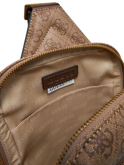 MILANO 4G Maxi-Tasche beige / braun - Umhängetaschen Herren