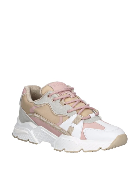 CARRLI 5  Turnschuhe wei&szlig;/taupe - Damenschuhe