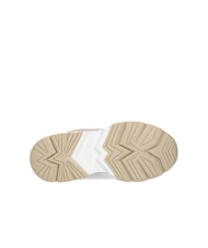 GUESS CARRLI 5  Turnschuhe wei&szlig;/taupe - Damenschuhe - 6