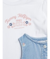 TOMMY HILFIGER TH Baby-Mädchen-Outfit Denim - Strampler und Baby-Outfits - 3