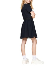 TOMMY HILFIGER TH Mädchenkleid - Kleider für kleine Mädchen