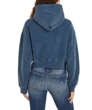 TOMMY HILFIGER TH JEANS Damen-Kapuzensweatshirt dunkle Nachtmarine - Sweatshirts Damen - 2