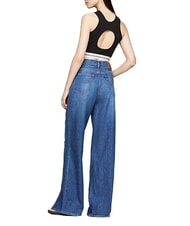 TOMMY HILFIGER TH JEANS Spitze Schwarz - T-Shirts und Tops f&uuml;r Damen - 2
