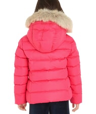TOMMY HILFIGER TH  Daunenjacke mit Kapuze heißes Magenta - Kinder Jacken - 2