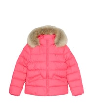 TOMMY HILFIGER TH  Daunenjacke mit Kapuze heißes Magenta - Kinder Jacken - 3