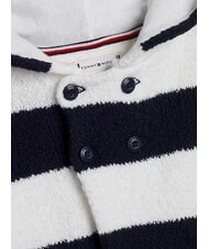 TOMMY HILFIGER TH KIDS Zweireihiger Mantel Wüstenhimmel Streifen - Kinder Jacken - 3