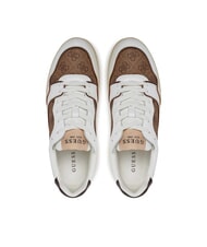 GUESS WINNO II Sneaker mit 4G-Logo-Einsätzen Beige / Braun - Herrenschuhe - 3