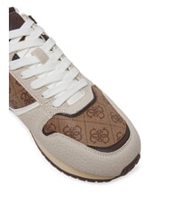GUESS ISLAND Turnschuhe weiß beige - Herrenschuhe - 4