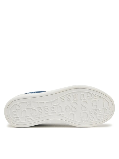 SWOLE2 Plateau-Sneaker mit Denim-Einsätzen Blau - Damenschuhe