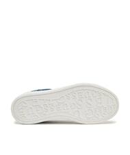 GUESS SWOLE2 Plateau-Sneaker mit Denim-Einsätzen Blau - Damenschuhe - 6