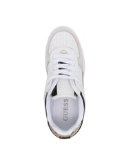 GUESS RIDGEE Plateau-Sneaker Weiß - Damenschuhe - 4