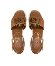 GUESS TANVEE Espadrillesandalen mit hohem Keilabsatz bräunen - Damenschuhe - 3