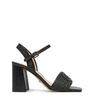 GUESS GANIKA Hohe Sandalen mit Bastband SCHWARZ - Damenschuhe - 2