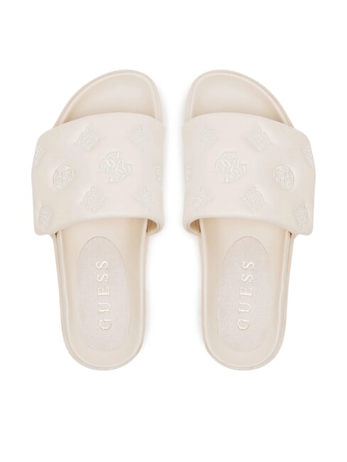 FABIO2 Plateau-Slipper CREME - Damenschuhe