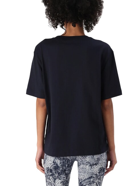 ICONIC Kurzarm-T-Shirt mit entspannter Passform gewagter Ozean - T-Shirts und Tops für Damen