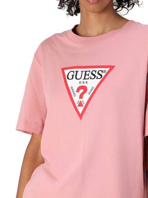 ICONIC Kurzarm-T-Shirt mit entspannter Passform leichtes Rosa - T-Shirts und Tops für Damen