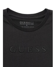 GUESS KIDS Kurzarm-T-Shirt mit Logo-Stickerei jetbla - Kinder-T-Shirt - 3