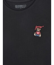 GUESS KIDS Kurzarm-T-Shirt mit Teddybär jetbla - Kinder-T-Shirt - 3