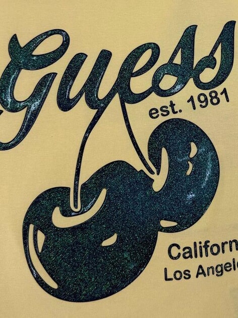 KIDS MIDI Kurzarm-T-Shirt geriebene Zitrone - Kinder-T-Shirt