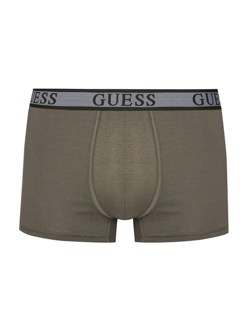 JOE 3 mehrfarbige Boxershorts schwarzer Lavagelber Kamm - Herrenslip