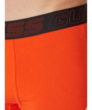 GUESS JOE 3 mehrfarbige Boxershorts Lavaschwarz Orange - Herrenslip - 4