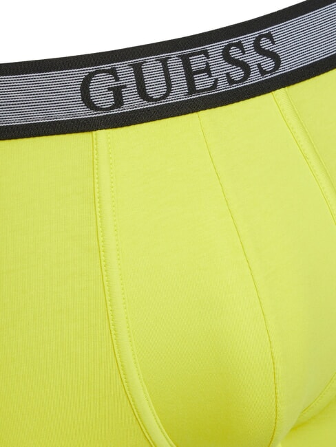 JOE 3 mehrfarbige Boxershorts schwarzer Lavagelber Kamm - Herrenslip