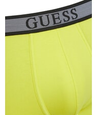 GUESS JOE 3 mehrfarbige Boxershorts schwarzer Lavagelber Kamm - Herrenslip - 7