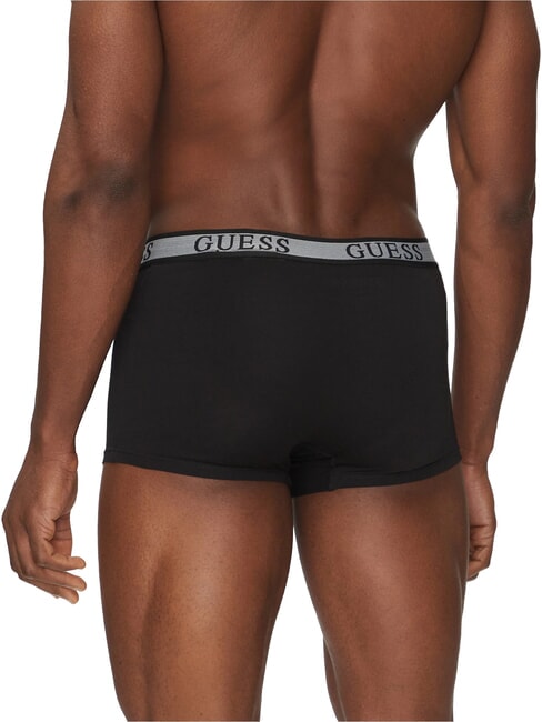 JOE 3 mehrfarbige Boxershorts schwarzer Lavagelber Kamm - Herrenslip