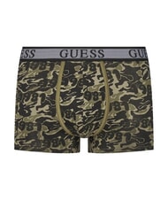 GUESS JOE 3 mehrfarbige Boxershorts grüne Tarnung 81 - Herrenslip - 4