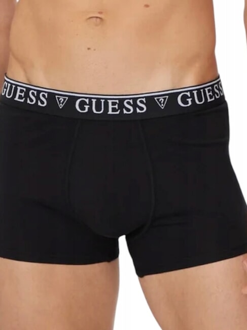 LOGO CLASSIC 5 mehrfarbige Boxershorts schwarz wei&szlig; melange lava - Herrenslip