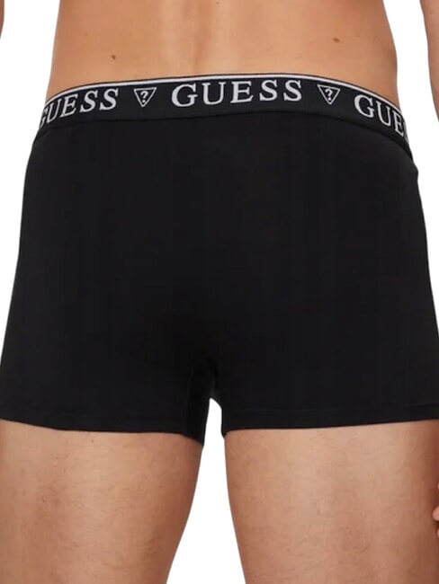 LOGO CLASSIC 5 mehrfarbige Boxershorts schwarz wei&szlig; melange lava - Herrenslip