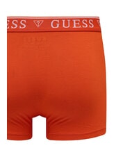 GUESS LOGO CLASSIC 5 mehrfarbige Boxershorts schwarz weiß grau lava oder - Herrenslip - 7