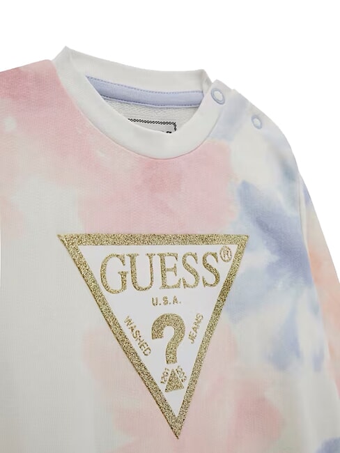 KIDS ACTIVE Mädchen-Set aus Sweatshirt und Leggings AOP Blumen Aquarell - Strampler und Baby-Outfits