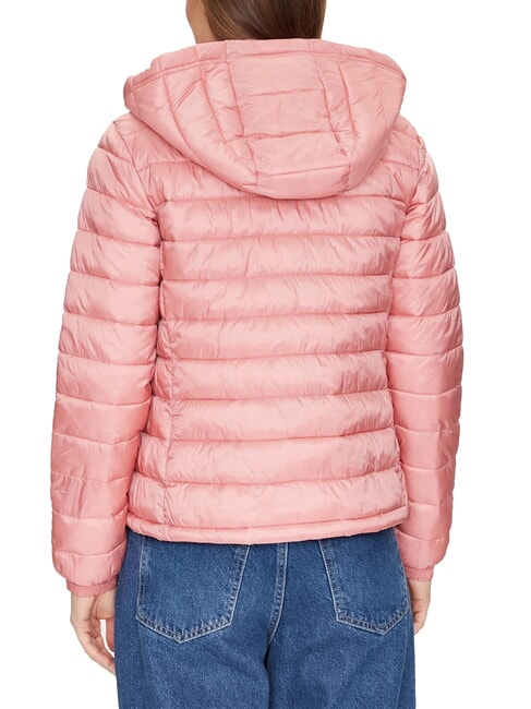 PACKABLE Leichte Daunenjacke mit Kapuze leichtes Rosa - Daunenjacken für Damen