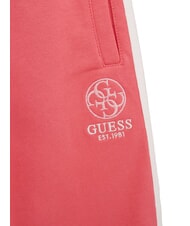 GUESS KIDS ACTIVE Jogger Trainingshose mit Seitenstreifen saftiges Rosa - Trainingsanz&uuml;ge f&uuml;r Kinder - 4
