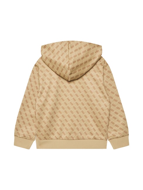 KIDS ACTIVE MINI ME Kapuzenpullover mit normaler Passform 4g aop beige wei&szlig; - Sweatshirts Kinder