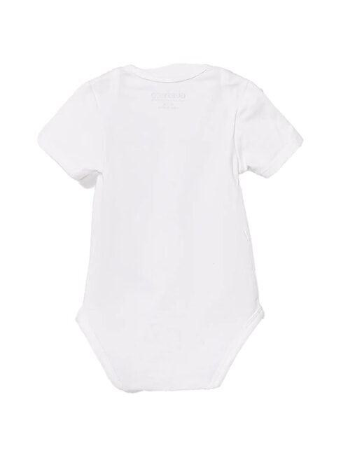 KIDS Baby Kurzarmbody purwei&szlig; - Strampler und Baby-Outfits