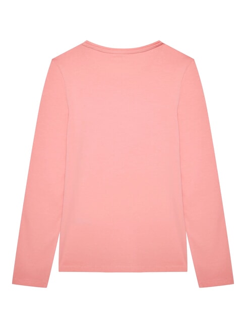 KIDS Langarm-T-Shirt mit Strasssteinen süßes Rosa - Kinder-T-Shirt