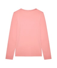 GUESS KIDS Langarm-T-Shirt mit Strasssteinen s&uuml;&szlig;es Rosa - Kinder-T-Shirt - 2