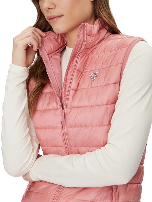 PUFFER Ärmellose Daunenjacke leichtes Rosa - Damenweste