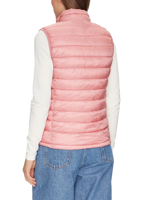 PUFFER &Auml;rmellose Daunenjacke leichtes Rosa - Damenweste